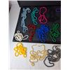 Image 3 : (17) Beaded Necklaces- One Broken