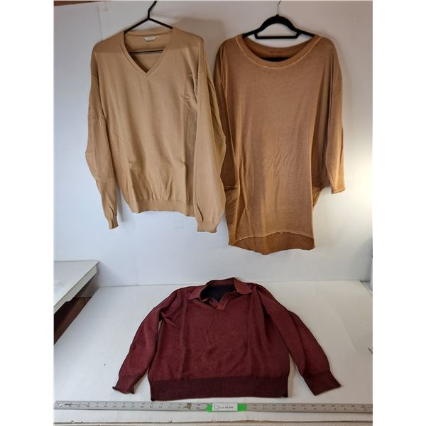 (3) Long Sleeve Shirts- Approx. M