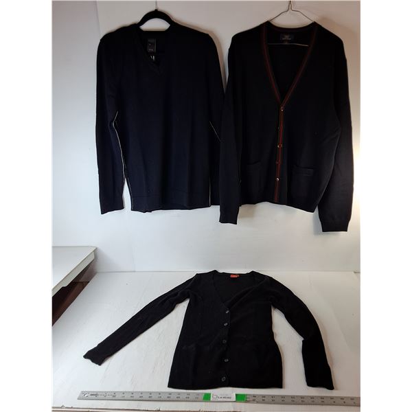 (3) Adult Sweaters- M