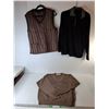 Image 1 : (2) Adult Sweaters & Vest- Approx. L