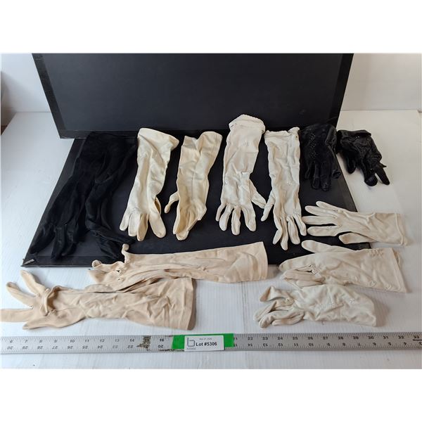 (5) Pairs of Women's Dress Gloves- As Is