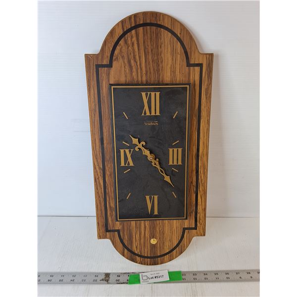 Verichron MCM Clock 22" x 10", Pickup Preferred