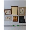 Image 1 : (6) Pieces of Artwork & Photo Frame Up to 10.75" x 7.5"