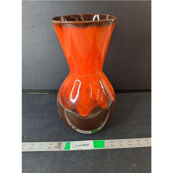 Autumn Flare Ceramic Vase 12.75" Tall