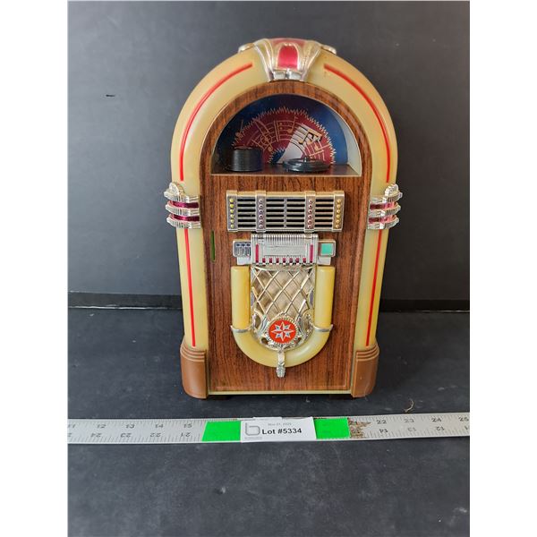 Jukebox Cassette Player/Radio/Speaker 12.5", Requires Batteries