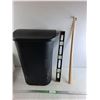 Image 1 : Large Garbage Bin 23" x 16" x 9", Carpenters Level, Long Shoe Horn , Cannot Ship