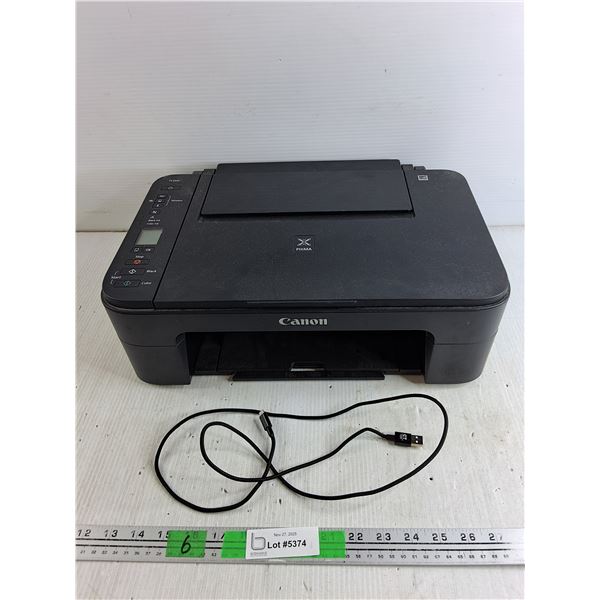 Canon Pixma TS3325 Printer - Powers On, As Is, CT Tek USB - Lightning Cable