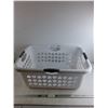Image 1 : Plastic Laundry Basket 26" x 18" x 12", Pickup Only