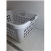 Image 3 : Plastic Laundry Basket 26" x 18" x 12", Pickup Only