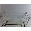 Image 2 : Extending Shoe Rack 24" x 9" x 10" (Folded), Metal Rods , Pickup Preferred