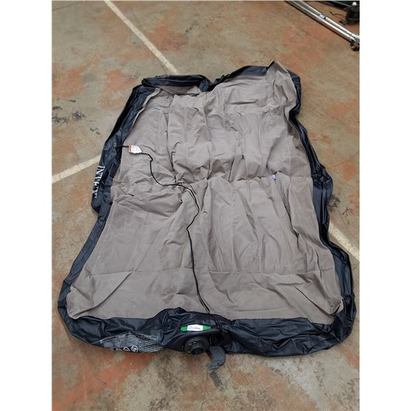 Air Mattress with Electric Air Pump  87" x 57", As Is, Pump Works, Pickup Only