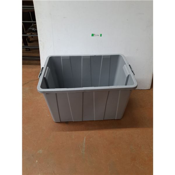 *Plastic Storage Tote 29" x 19" x 16", Cannot Ship