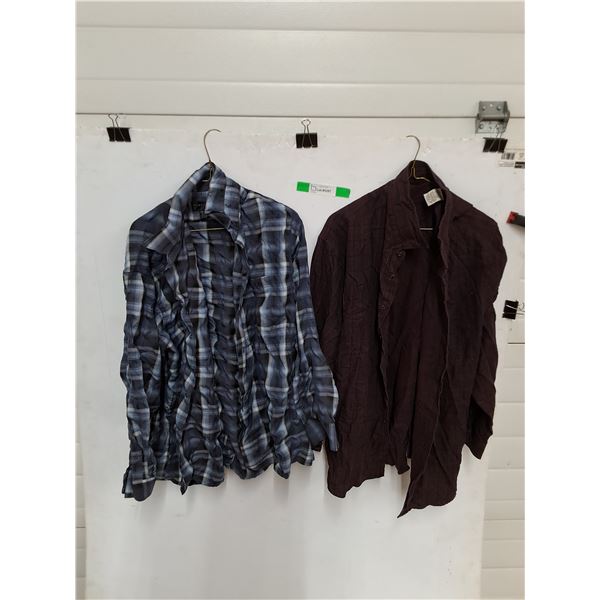 (2) Shirts - Size 2XL