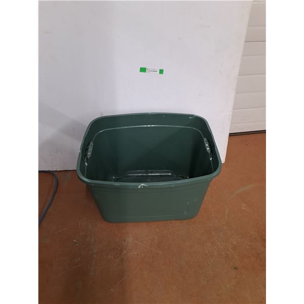 *Plastic Storage Tote 23" x 19" x 13", Cannot Ship
