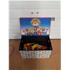 Image 1 : Mighty Pups Super Paws Toy Box 23"x 14" x 13", Various Toys, Cannot Ship