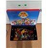 Image 2 : Mighty Pups Super Paws Toy Box 23"x 14" x 13", Various Toys, Cannot Ship