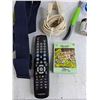 Image 4 : Reflective Vest, Extension Cord, Various Herb & Vegetable Seeds, Samsung Remote, Misc
