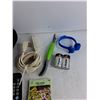 Image 5 : Reflective Vest, Extension Cord, Various Herb & Vegetable Seeds, Samsung Remote, Misc