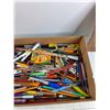 Image 3 : Scissors, Crayons, Paint Brush, Pencils, Pens, Clipboard