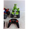 Image 3 : (2) R/C Mario Trucks with (2) Carrera Controllers - As Is