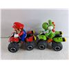 Image 4 : (2) R/C Mario Trucks with (2) Carrera Controllers - As Is