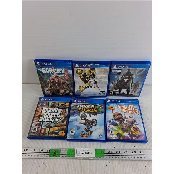 Sony Playstation 4 Games - GTA V, Far Cry 4, Little Big Planet 3