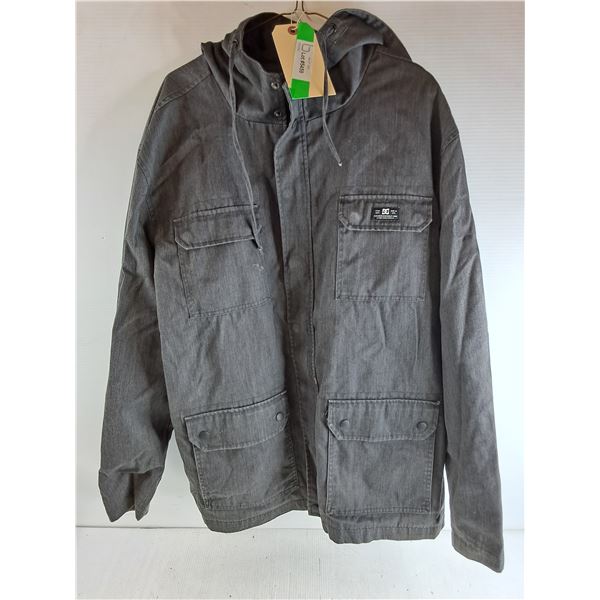 DC Hooded Denim Jacket - Size XL