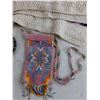 Image 5 : Beaded Bag & Bracelet, Knitted Child's Blanket 45" x 39"