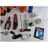 Image 5 : Black & Decker 20V Cordless Drills - Powers On, As Is, Telescopic Back Scratcher, Box Cutter, Pliers