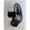 Image 3 : Electric Desk Fan - Powers On, As Is