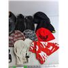 Image 6 : Beanies, Belts, Winter Mittens, Mens Shoes - Size 10