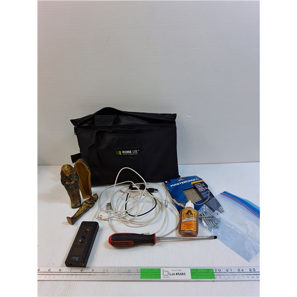 Rime Lite Kit, Ring Doorbell Untested, Phone Chargers - As Is