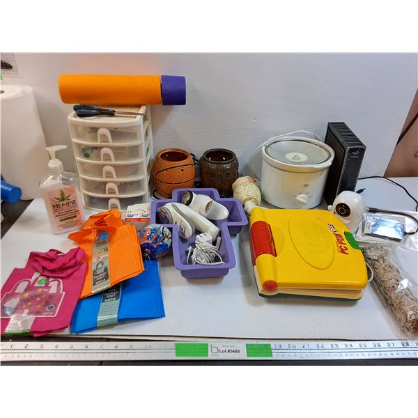 Rice Cooker, Vtech PC Fun - Untested , Storage Drawers, - As Is Untested