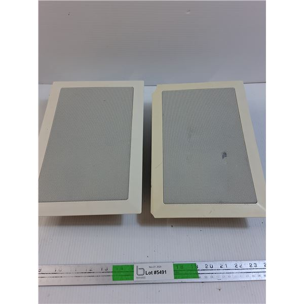 Speakercraft Speakers (2)- Untested As Is