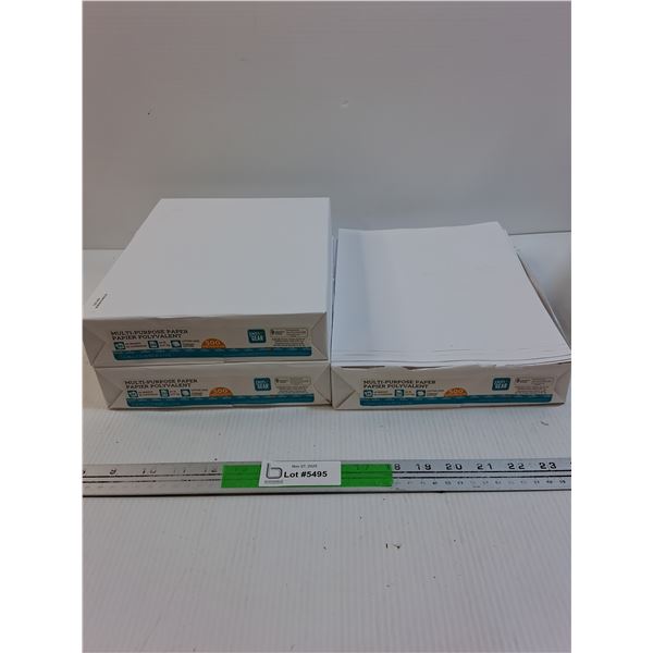 Multipurpose Printer Paper (3)- As Is