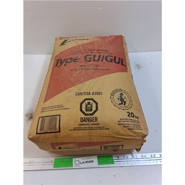 20KG Bag General Use Cement - Cannot Ship