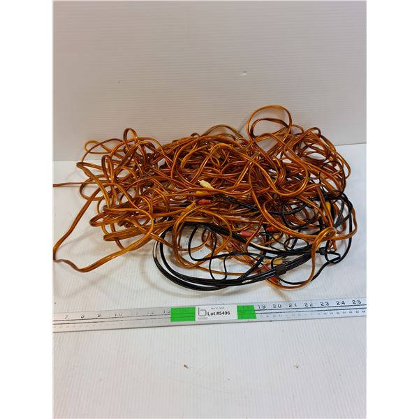 Bag Of Wire Cables, Various Lengths- As Is