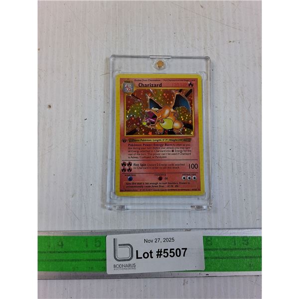 Pokemon Charizard Card - Cannot Guarantee Authenticity