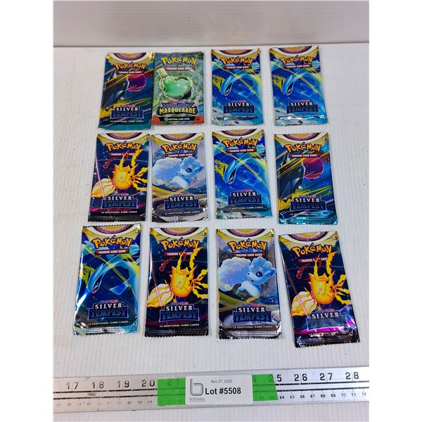 Pokemon Trading Cards (12)- Unopened , Cannot Guarantee Authenticity