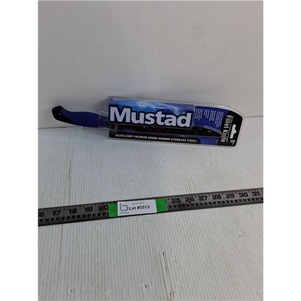 Mustad 8" Fillet Knife Appears NIB