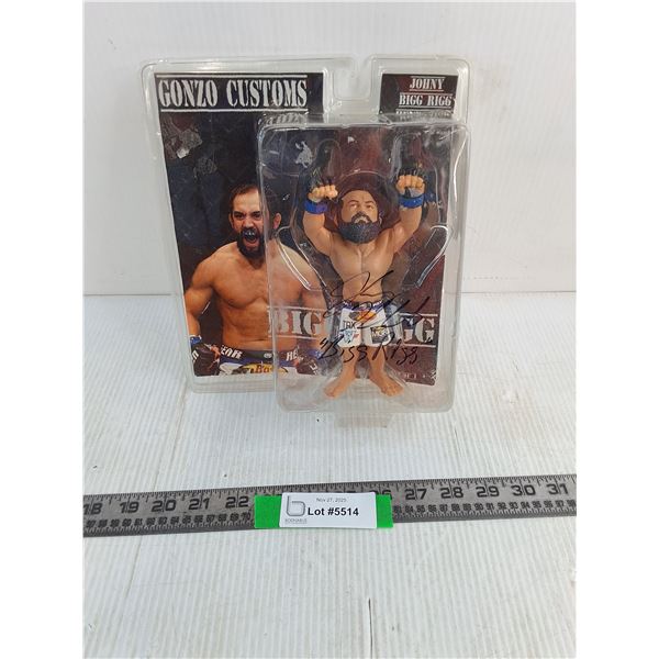 Gonzo Customs, Signed Jonny Bigg Rigg Hendricks Appears NIB - Cannot Guarantee Authenticity