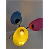 Image 2 : Multi-Head Multi-Colored Shades Desk Lamp With Adjustable Neck- Powers On As Is