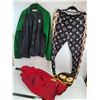 Image 1 : Gusti Kids Ski Overalls- Size 4, Owl Toque, Adidas Roughriders Sweater - S,  Womens Leggings- XXL
