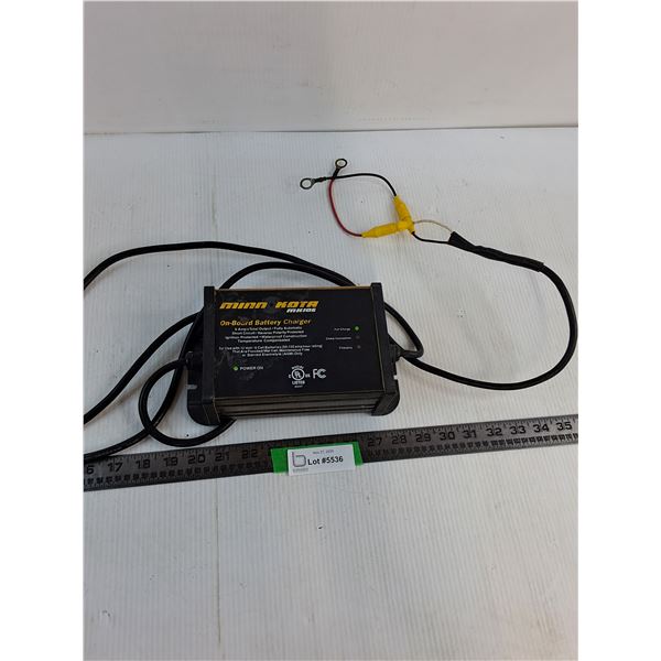 Minn Kota On-Board Battery Charger - Powers On As Is