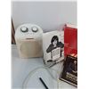 Image 4 : Variety Of Books, Konwin Compact Heater- Powers On, Lamp-As Is, Lighter, Misc