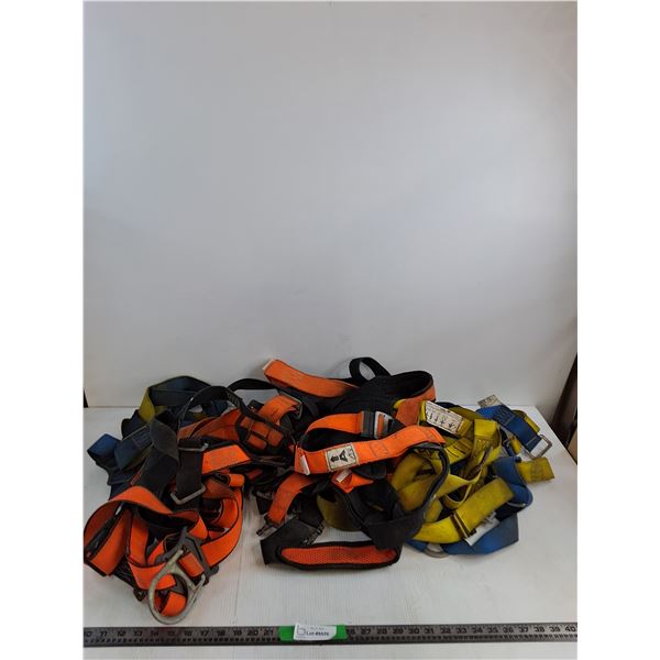 (6) Safety Fall Harnesses