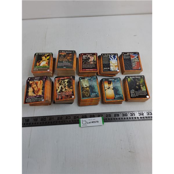 Large Quantity of "Rage" Collector/Playing Cards