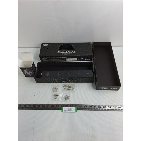 Pokemon "Arceus Vstar" Mostly Empty Game Box