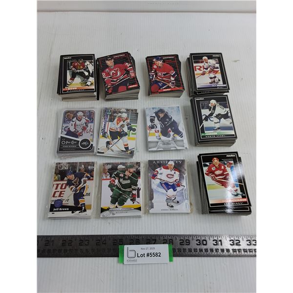 Large Quantity of Assorted NHL Collector Cards - Authenticity Not Guaranteed