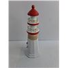 Image 2 : Wooden Table Decor Caraquet Lighthouse - 12.5" Tall